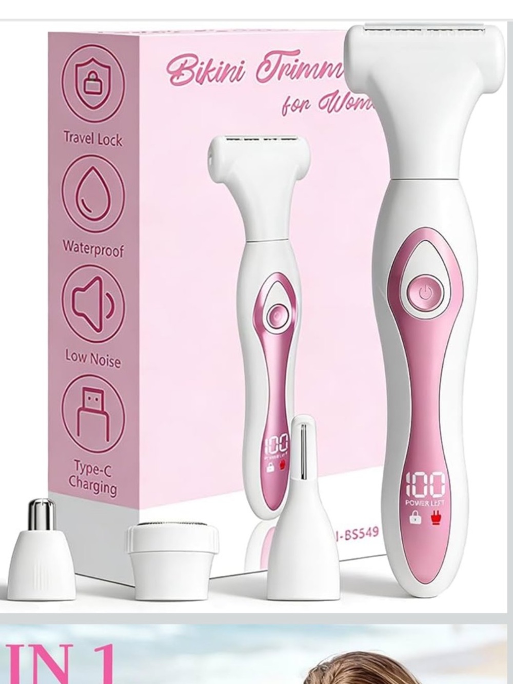 NEW bikini hair trimmer
